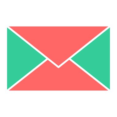 Bir harfin vektör illüstrasyonu