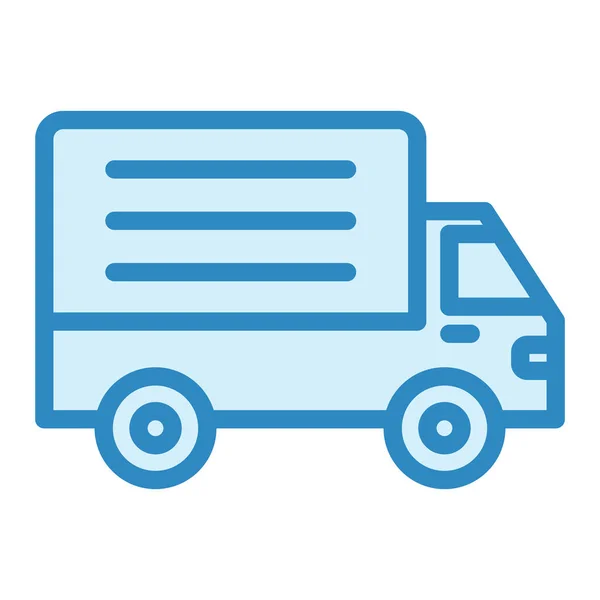 Camião Entregas Design Simples —  Vetores de Stock