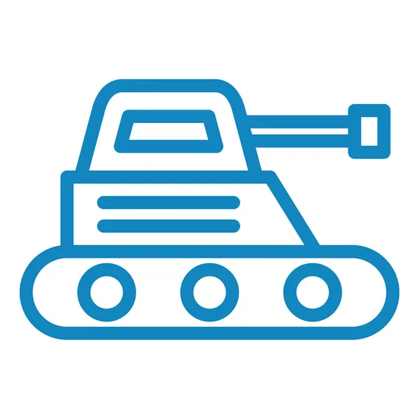 Tanque Icono Web Ilustración Simple — Archivo Imágenes Vectoriales