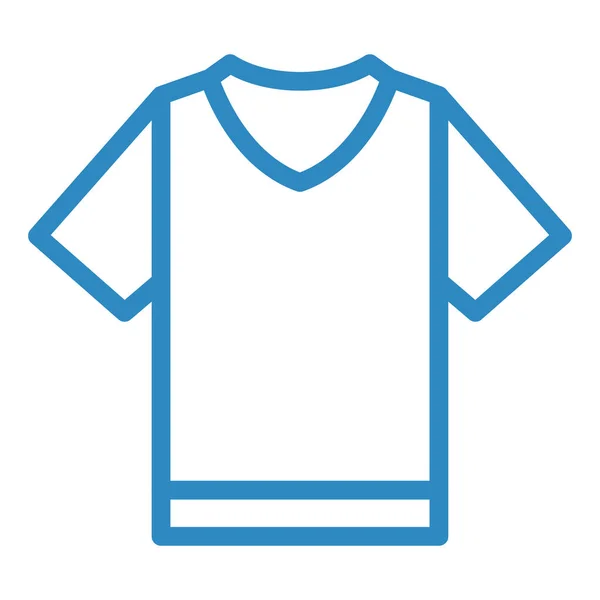 Shirt Web Icoon Eenvoudige Illustratie — Stockvector