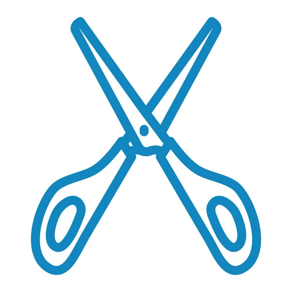 Значок Ножниц Простая Иллюстрация Векторных Значков Ножниц Паутины — стоковый вектор