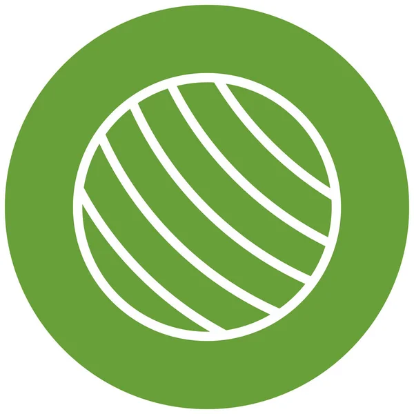 Ball Web Symbol Einfache Illustration — Stockvektor