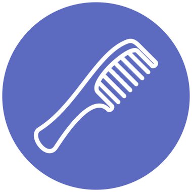 Tarak. Web simgesi basit tasarım