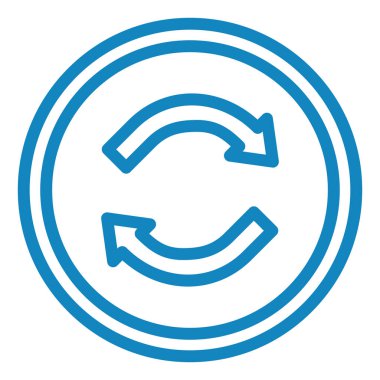 Simge vektör illüstrasyonunu tazele