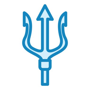 Mızrak simgesinin resimleme vektörü grafiği