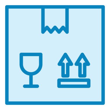 kutu simgesi, vektör illüstrasyonu