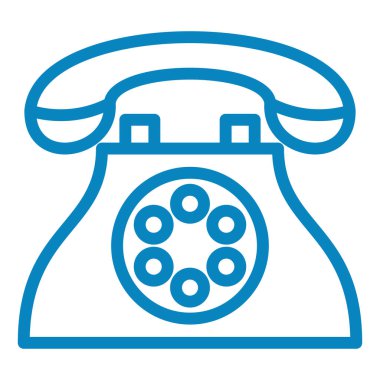 Telefon. Web simgesi basit tasarım