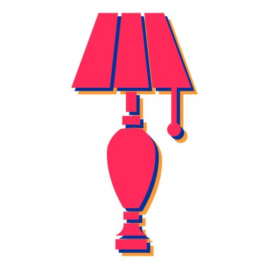 Lamba ikonu. vektör illüstrasyonu