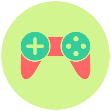 Oyun sahası. Web simgesi basit illüstrasyon