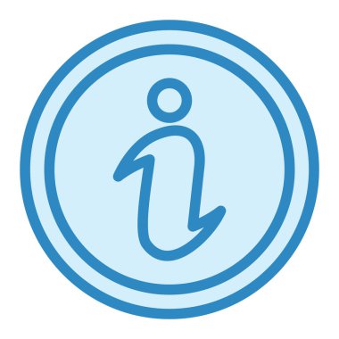 bilgi renk vektörü web simgesi