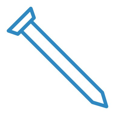 Modern simge vektör illüstrasyonunu çivile  