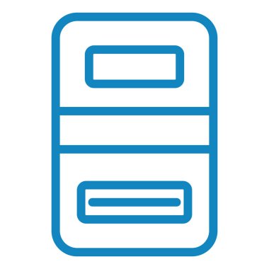 kalkan simgesi, vektör illüstrasyonu basit tasarım 