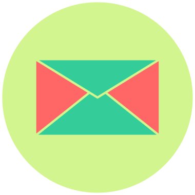 E- posta simgesi vektör illüstrasyonu