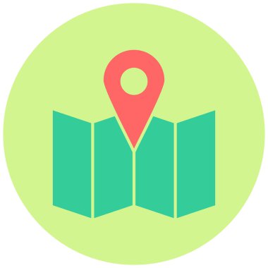 konum haritası, pin, işaretleyici, GPS, düz, basit simge