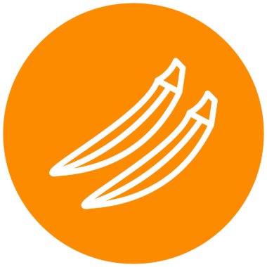 meyve modern ikon vektör illüstrasyonu