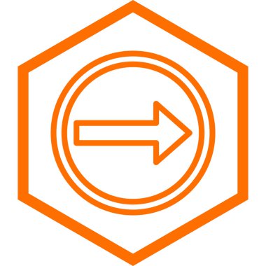 ok simgesinin vektör illüstrasyonu