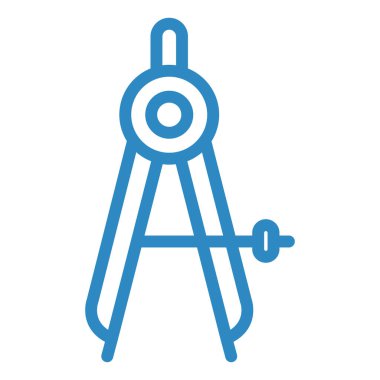 Pusula. Web simgesi vektör illüstrasyonu