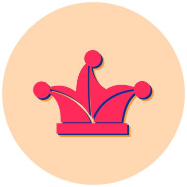 Crown vektör resimleme