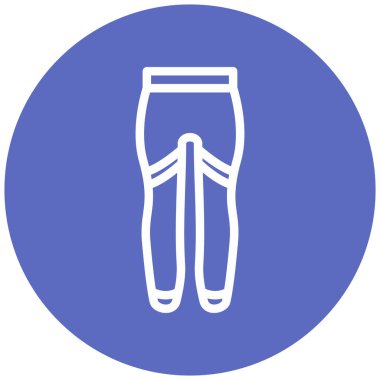 Bir kadın simgesinin vektör illüstrasyonu