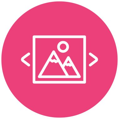 seo modern simgesinin vektör illüstrasyonu