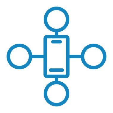 seo modern simgesinin vektör illüstrasyonu