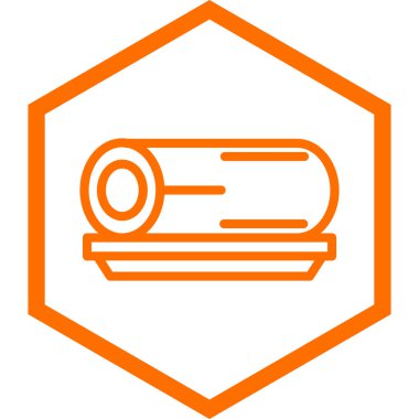 Bir spor simgesinin vektör illüstrasyonu