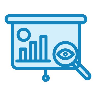 Tahmin et. Web simgesi vektör illüstrasyonu 