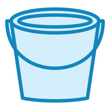 Kova. Web simgesi basit tasarım