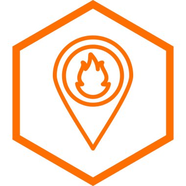 Simge vektör resimlemesini ateşle