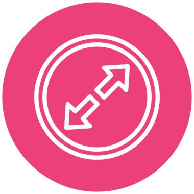 ok simgesi vektör illüstrasyonu