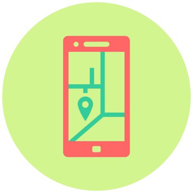 Cep telefonu. Basit resimleme