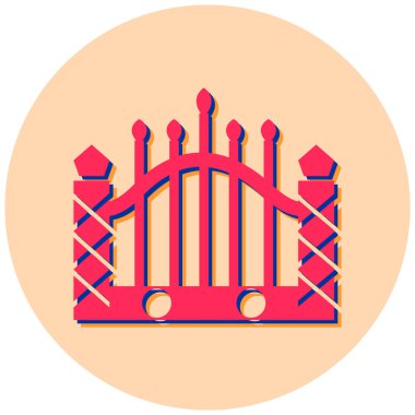 Bina. Web simgesi basit tasarım