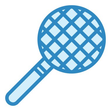 Raket. Web simgesi basit illüstrasyon