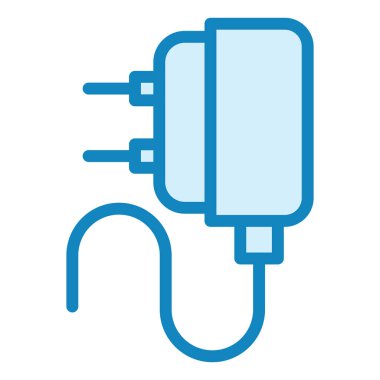 Şarj modern simge vektör illüstrasyonu