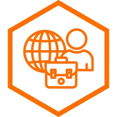 seo modern simgesinin vektör illüstrasyonu