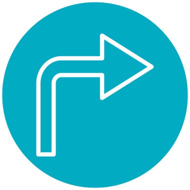 ok simgesinin vektör illüstrasyonu