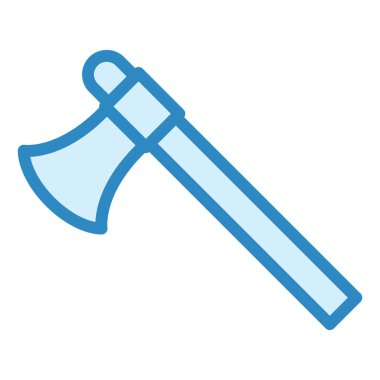 Axe modern simge vektör illüstrasyonu 