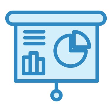 iş grafiği vektör illüstrasyonu