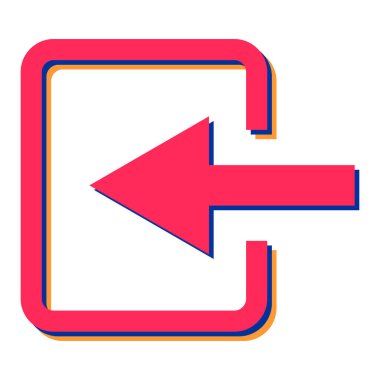 Projeniz için sol yön ok simgesi