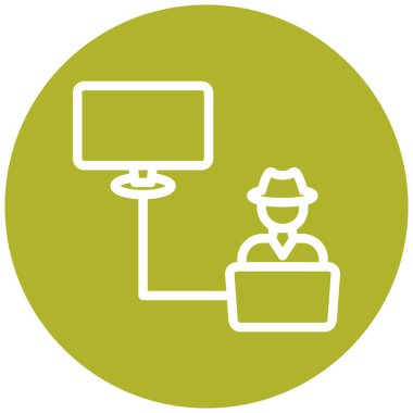 seo modern simgesinin vektör illüstrasyonu