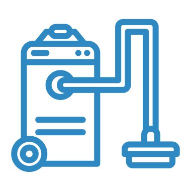 Temizleme simgesinin vektör illüstrasyonu