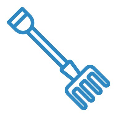 Kürek. Web simgesi basit illüstrasyon