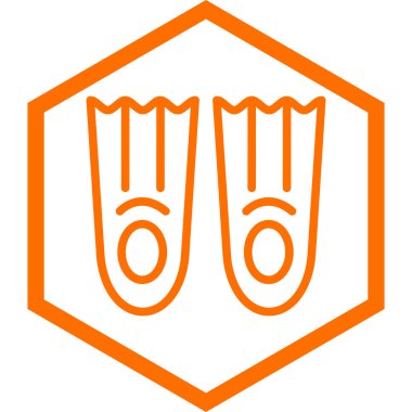 Yüzgeç. Web simgesi