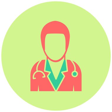 Doktor Simge vektör illüstrasyonu