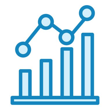 grafik ikonu vektör illüstrasyonu