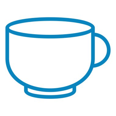 Bardak. Web simgesi basit tasarım