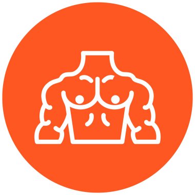 İnsan vücudu simgesi. Web için erkek ve kadın vektör simgelerinin basit bir gösterimi