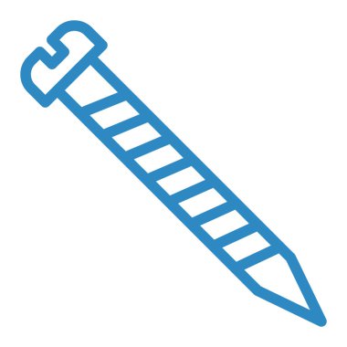 Çivi. Web simgesi basit illüstrasyon