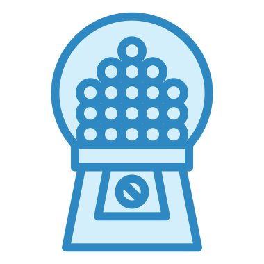 Yiyecek ve içecek ikonunun vektör illüstrasyonu