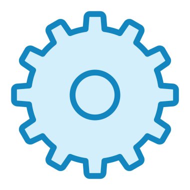 Teçhizat Web simgesi basit illüstrasyon